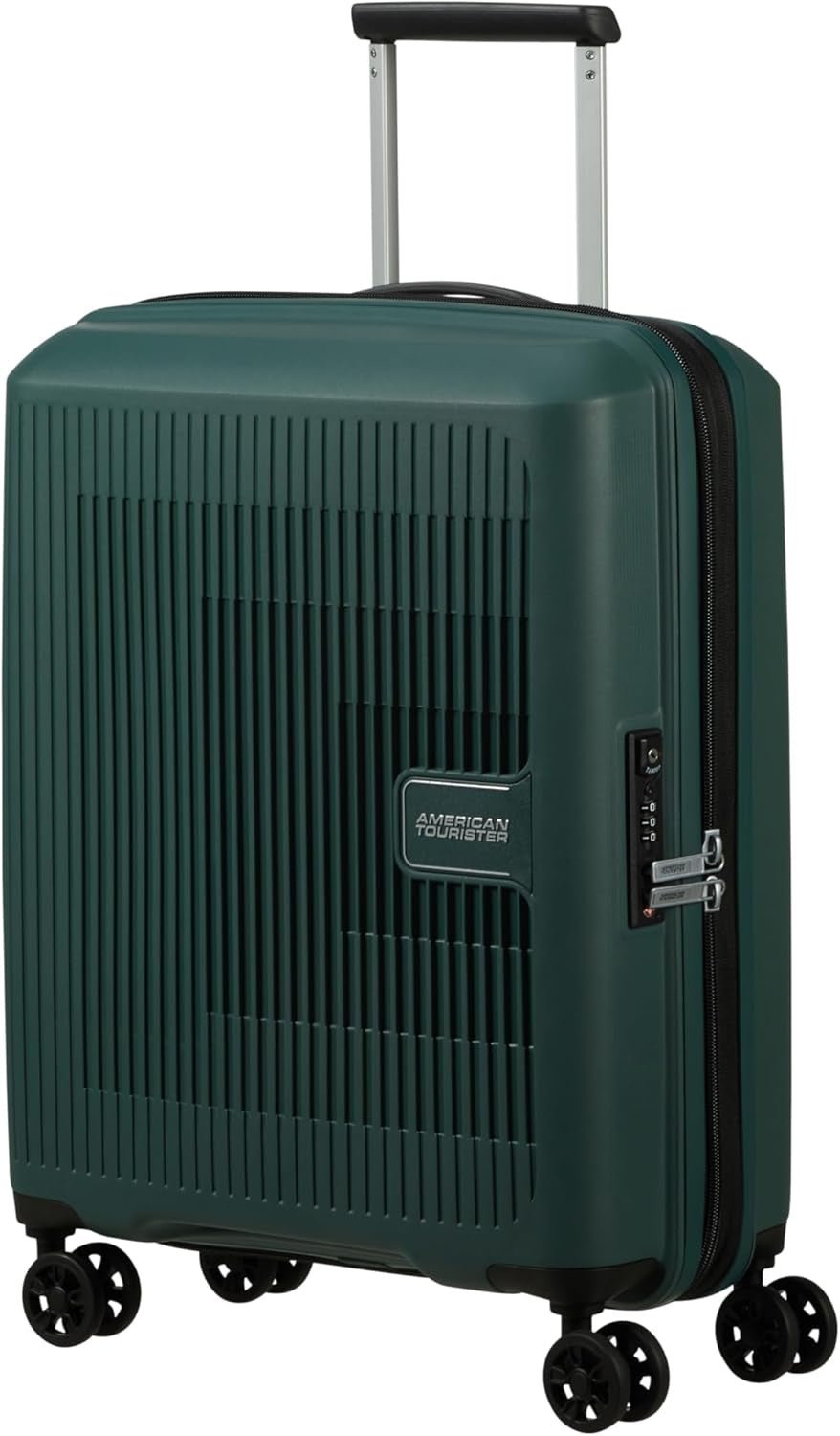 American Tourister Aerostep - Spinner L, rozšiřitelný kufr, 77 cm, 101,5/109 L, oranžová (světle oranžová) Zavazadla a cestovní vybavení Naty Shop Green (Dark Forest) S (55 Cm - 36/40 L)