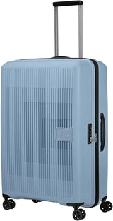 American Tourister Aerostep - Spinner L, rozšiřitelný kufr, 77 cm, 101,5/109 L, oranžová (světle oranžová) Zavazadla a cestovní vybavení Naty Shop šedá (Soho Grey) L (77 cm - 101,5/109 L)