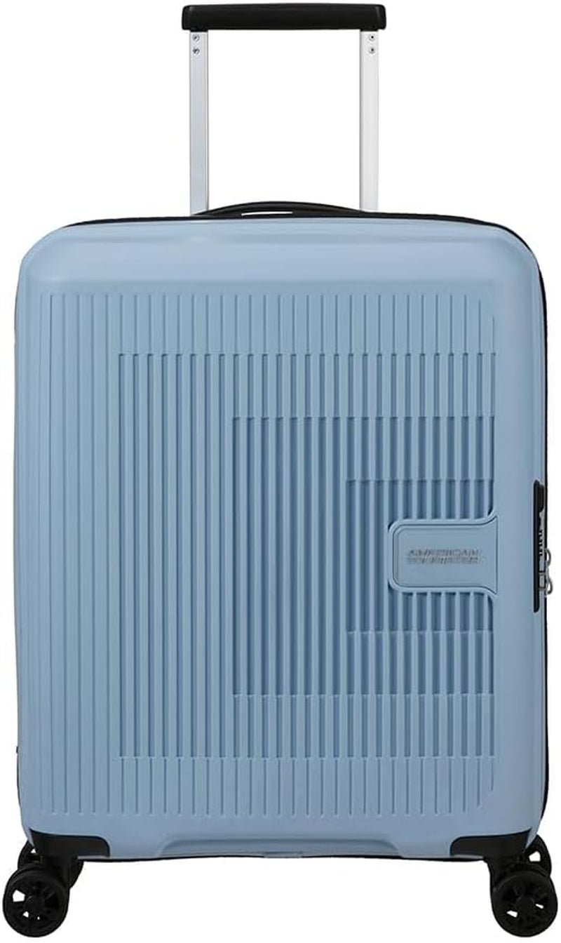 American Tourister Aerostep - Spinner L, rozšiřitelný kufr, 77 cm, 101,5/109 L, oranžová (světle oranžová) Zavazadla a cestovní vybavení Naty Shop šedá (Soho Grey) S (55 Cm - 36/40 L)