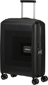 American Tourister Aerostep - Spinner L, rozšiřitelný kufr, 77 cm, 101,5/109 L, oranžová (světle oranžová) Zavazadla a cestovní vybavení Naty Shop černá (černá) S (55 cm - 36/40 L)