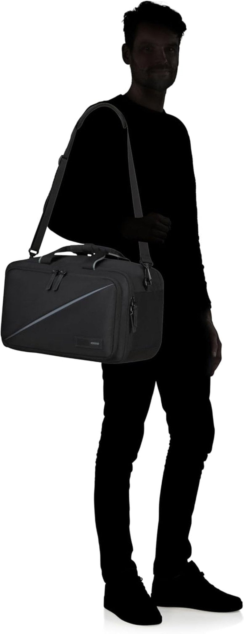 American Tourister Take2Cabin - Ryanair 3-cestná cestovní taška, 40 cm, 25 l, černá (černá) zavazadla a cestovní vybavení Naty Shop