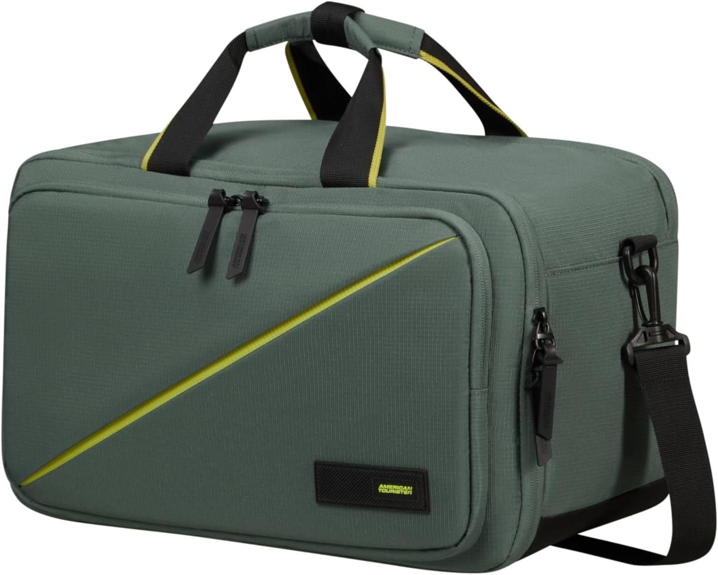 American Tourister Take2Cabin - Ryanair 3-cestná cestovní taška 40cm 25L Černá (černá) Naty Shop Luggage & Travel Gear Green (Dark Forest) 14"