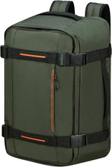 American Tourister Urban Track - příruční taška pod sedadlo Ryanair 25 x 20 x 40 cm 24,5 l Asfaltová černá Zavazadla a cestovní vybavení Naty Shop Zelená (tmavě khaki) cestovní batoh