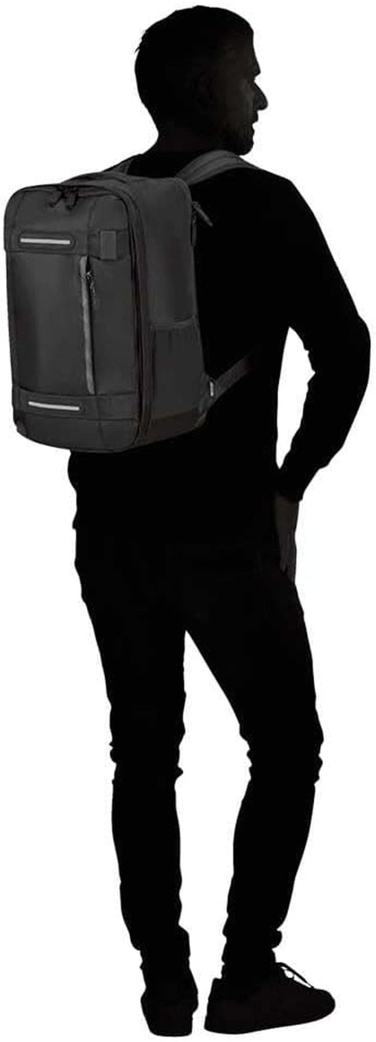 American Tourister Urban Track - podsedlová kabelka Ryanair, 25 x 20 x 40 cm, 24,5 L, černá (Asphalt Black) Zavazadla a cestovní potřeby Naty Shop