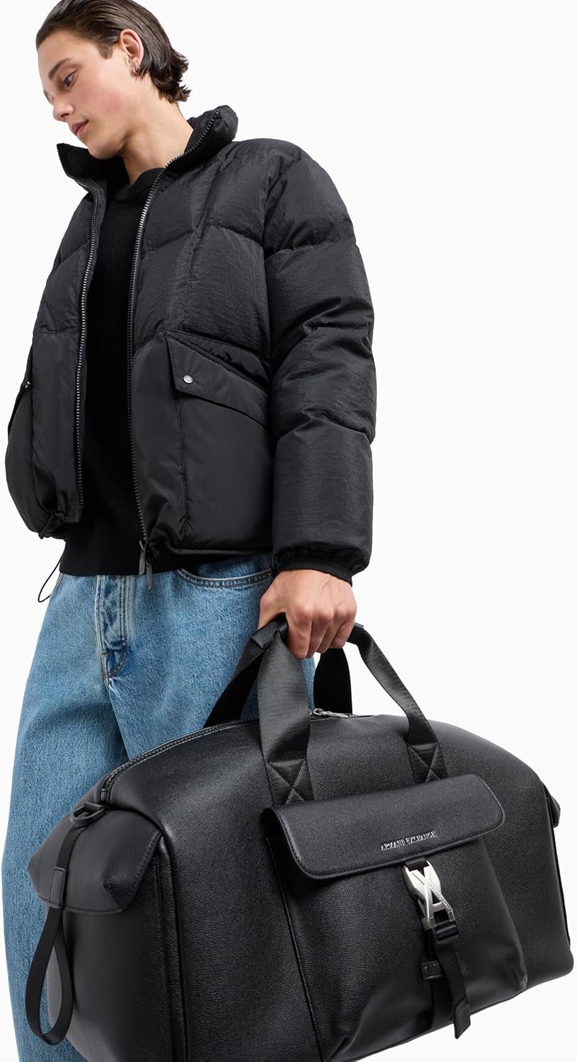 Pánská cestovní taška Armani Exchange Matthew Odolná Axe Tuc Uzavírací zavazadla a cestovní potřeby Naty Shop
