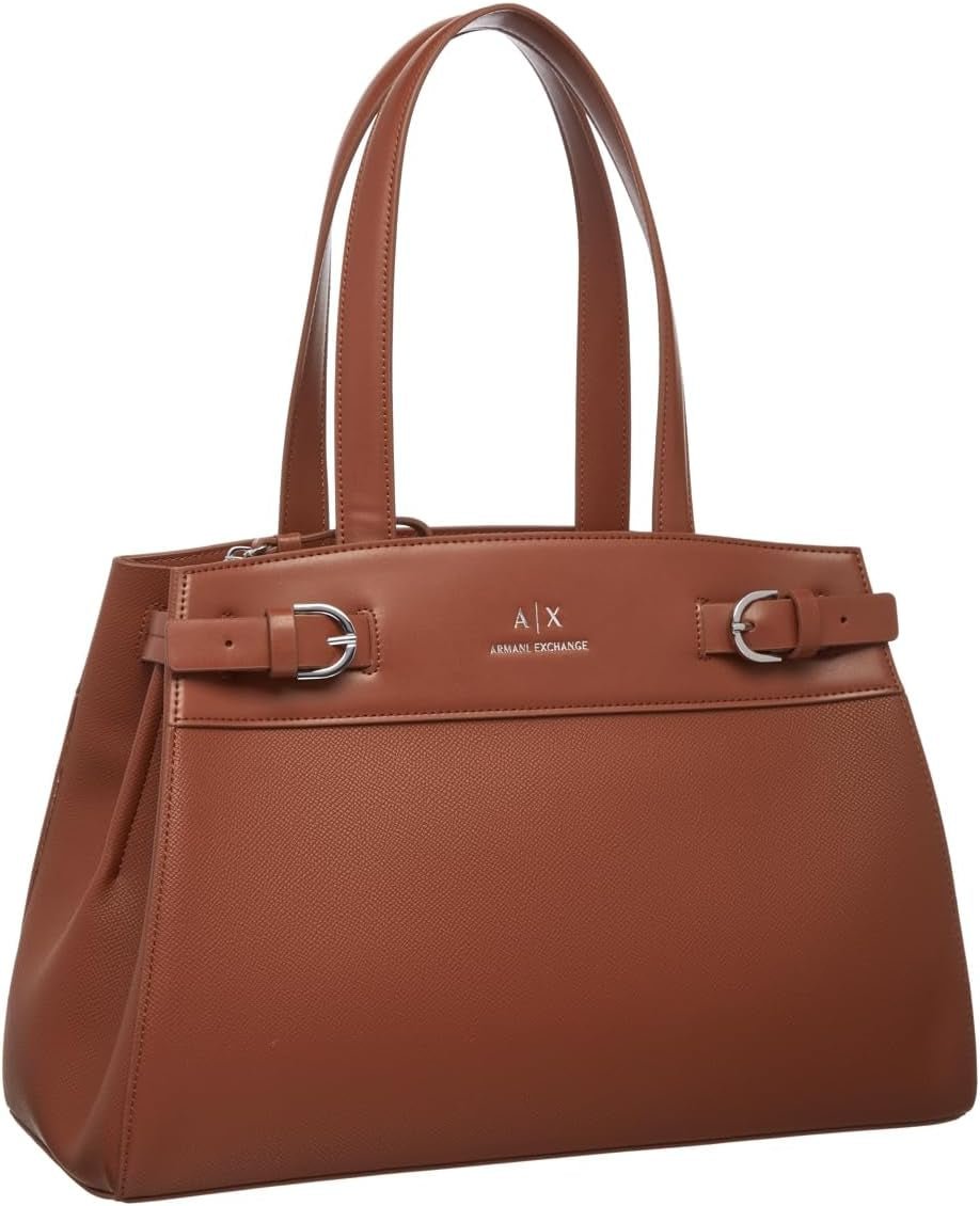 Armani Exchange Women's Essential, Milano 91, Double Bucke L Tote Bag Dámské tašky Naty Shop