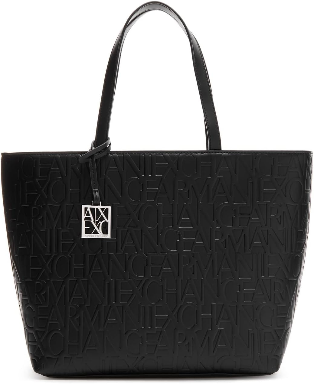Dámská kabelka Armani Exchange Liz - Open Medium Nákupní kabelka, Černá (Nero Black), 28x11x40 cm (D x V H) Dámské tašky EU Naty Shop Výchozí název