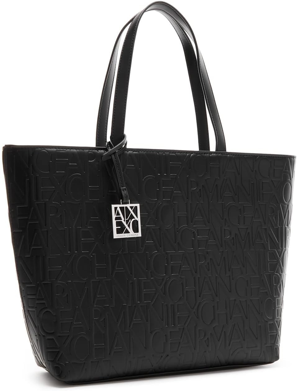 Armani Exchange Dámská Liz - Open Medium Nákupní kabelka, Nero Black, 28x11x40 cm (D x V H) EU dámské tašky Naty Shop