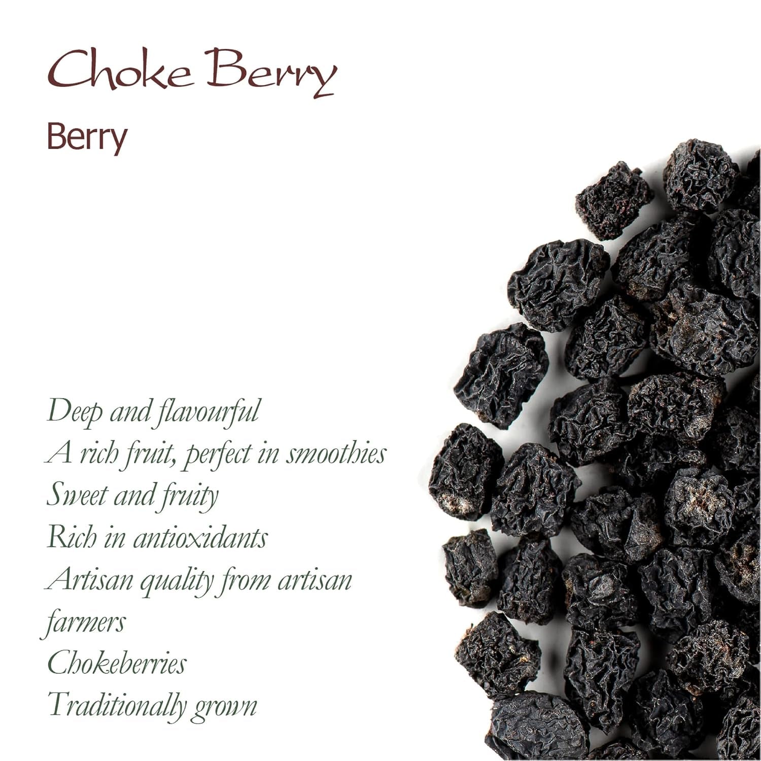 Aronia bobule sušené - Aronia bobule sušené - Aronia bobule sušené Aronia bobule sušené Aronia bobule Dehydrované produkty Naty Shop