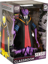 Atentátní třída Fialová Koro Sensei SFC PVC sběratelská figurka 7,8 palcová socha anime a socha s rukávem Domácí dekorace Ložnice Kancelář Dárkové sochy a sochy Naty Shop