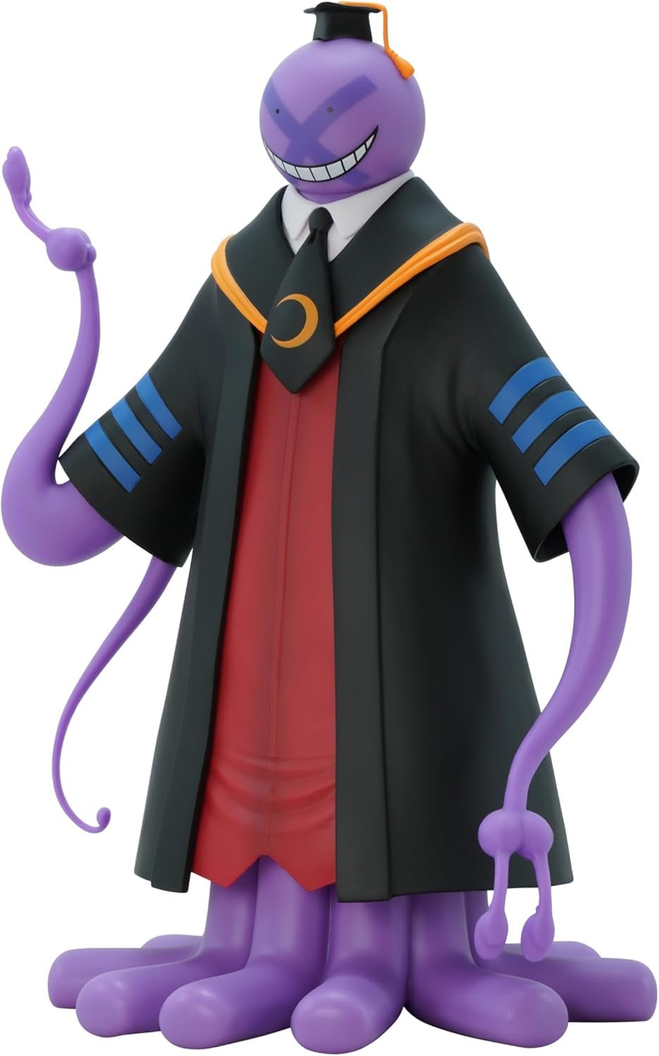Atentátní třída Fialová Koro Sensei SFC PVC sběratelská figurka 7,8 palcová socha anime a socha s rukávem Domácí dekorace Ložnice Kancelář Dárkové sochy a sochy Naty Shop
