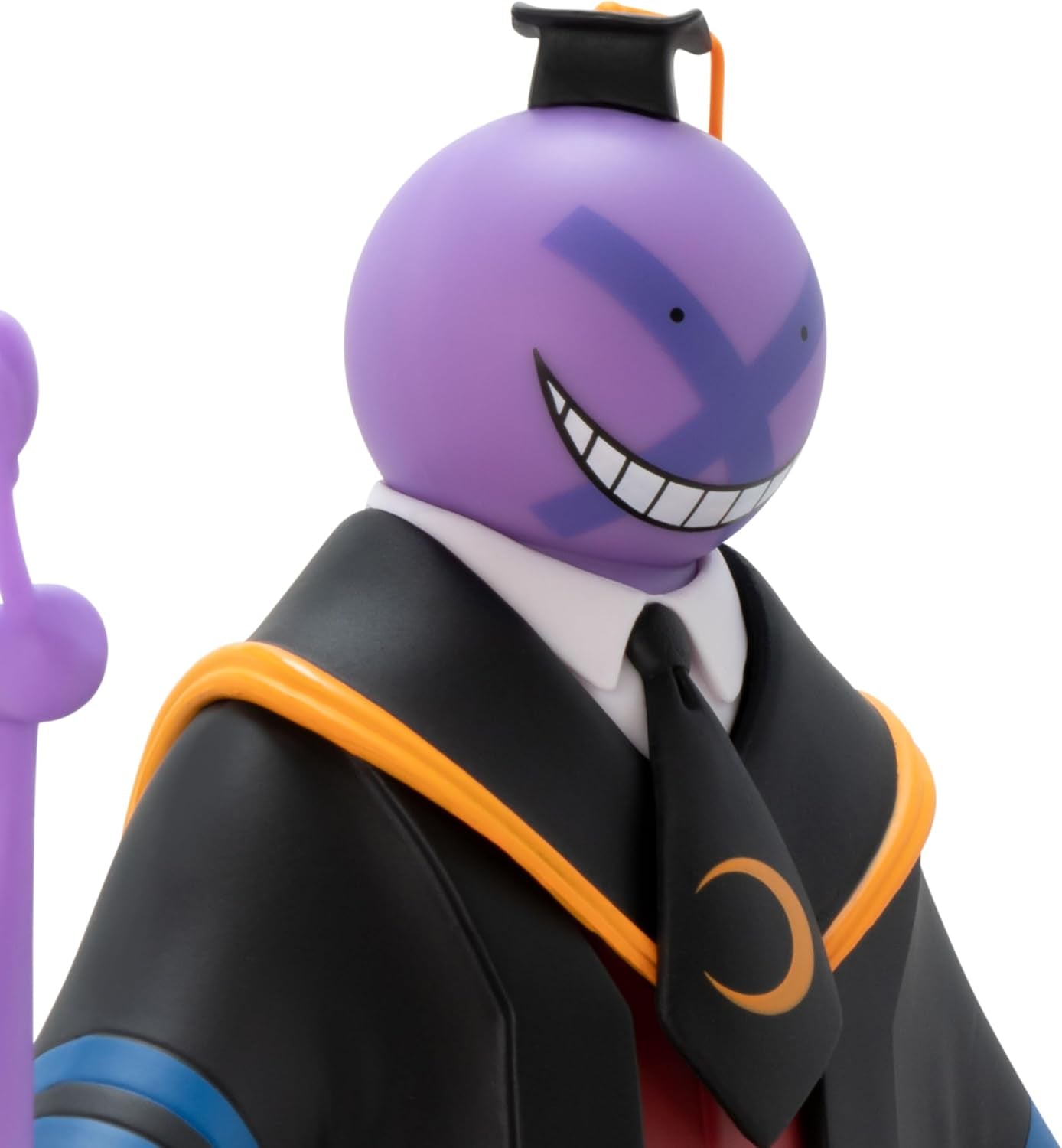 Atentátní třída Fialová Koro Sensei SFC PVC sběratelská figurka 7,8 palcová socha anime a socha s rukávem Domácí dekorace Ložnice Kancelář Dárkové sochy a sochy Naty Shop