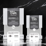 Azucren, Roll Fondant, Roll Fondant Grey, Snadné použití, Hladký, Flexibilní, měkký a ohebný, Perfektní pro zdobení dortů, Halal, Košer, Bezlepkový, Citronová příchuť (250G) Naty Shop Cukrová pasta