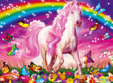 Dětské puzzle Ravensburger - 13927 Horse Dream - Puzzle s koňmi pro děti od 6 let, Se 100 dílky ve formátu XXL, Se třpytkami Puzzle Naty Shop