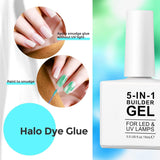 Builder 5 v 1 Builder Gel 15 ml, Nail Builder Gel, Nail Builder Gel, UV/LED prodlužovací lak na nehty, Prodlužování, Nail Art, Nálepky, Gel Nail Builder Gel (bílý)