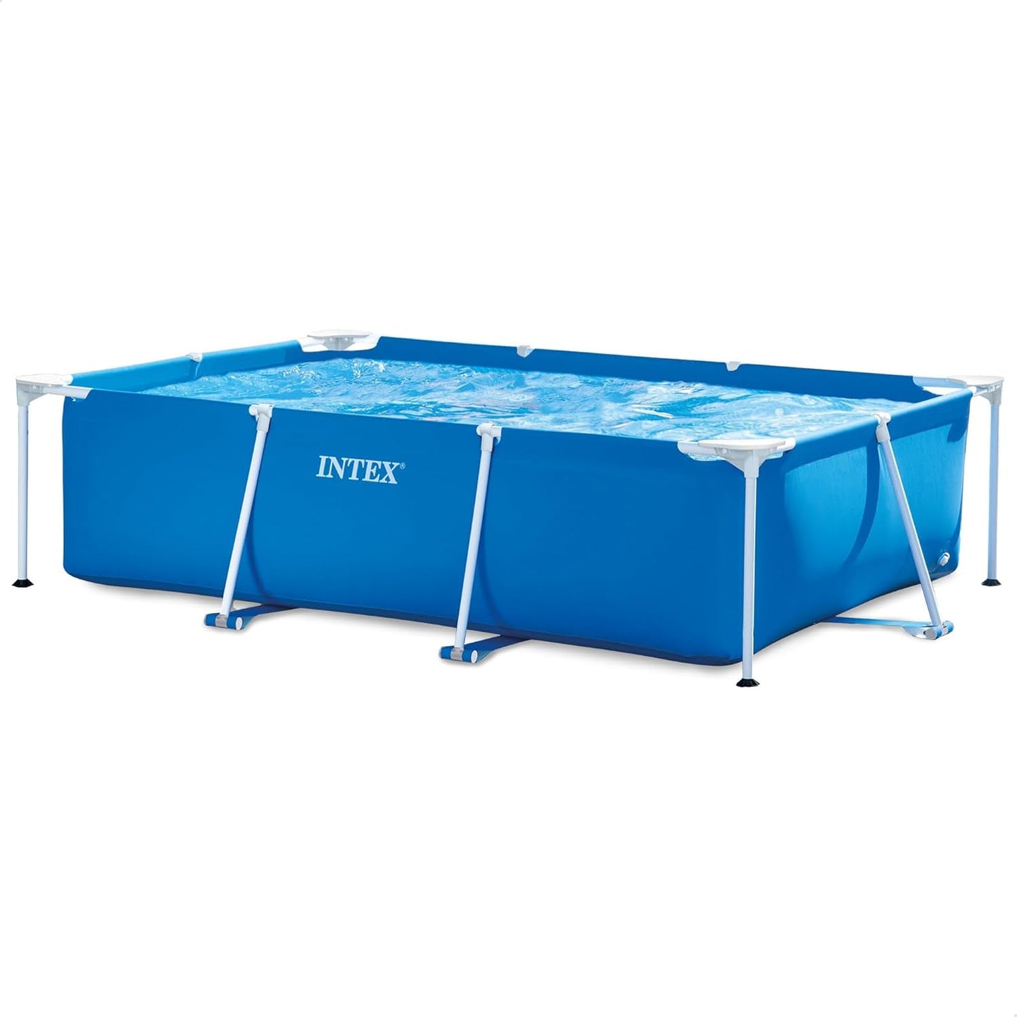 Intex 28271NP - Obdélníkový nadzemní bazén s rámem, 2282 L, ocel a PVC, modrý, 260x160x65 cm