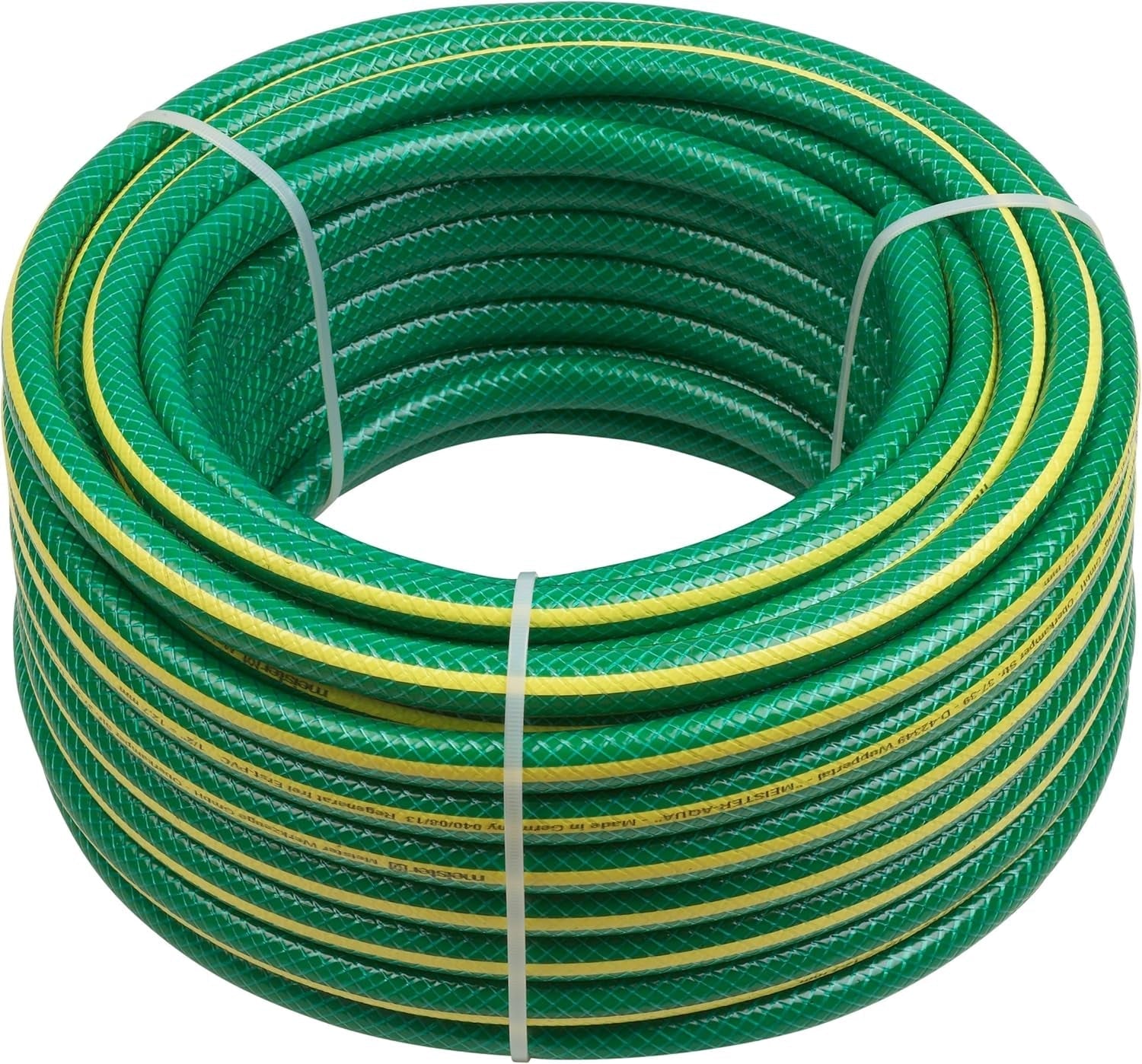 Zahradní hadice Meister Cross Woven, 12,7 mm (1/2 palce) - Délka 30 m - Pro zavlažování malých ploch - Odolná proti drcení a oděru - Odolná vůči UV záření, Zahradní hadice Virgin PVC, Hadice na vodu, 9930260