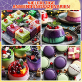 Food Color Powder – 4 Colors Food Color, Koncentrovaná Food Color, Červená Zelená Modrá Purpurová Food Color pro zdobení dortů, pečení, polevu, dezerty, vaření – 5G