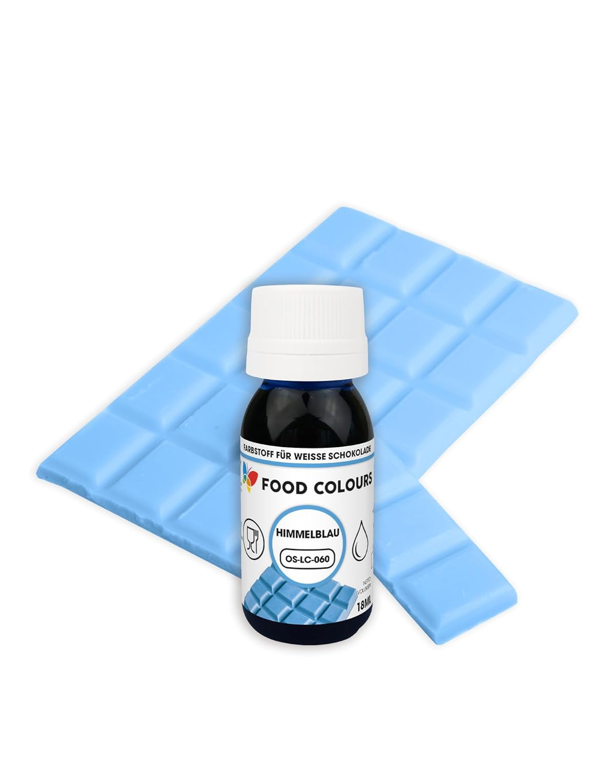 Potravinářské barvivo OS-LC DARK GREEN 18 ml Potravinářské barvivo na bílou čokoládu, pralinky, krémy, tučné pečivo, ozdoby na dorty a dorty
