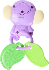 Simba 104010192 - ABC opičí hudební chrastítko, 2 smyslové prvky, s hudební funkcí, 17cm, hračka pro děti, od 6 měsíců Baby Toys Naty Shop