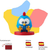 Caracter Sonoro - Hen Pintadita - Příběhy a zvukové příběhy pro dívky a chlapce 2-4 roky, hračky a vzdělávací obsah ve španělštině Toys Bebe Naty Shop