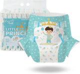 Plenky pro dospělé CutiePlusU, 10 kusů, jednorázové inkontinenční kalhotky s prostěradlem pro ženy a muže, maximální savost přes noc - malá princezna (velká velikost 94-119 cm)