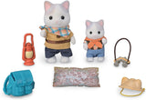 Sylvanian Families - 5763 sada Adventure Explorer se dvěma figurkami, mléčným kotětem otce a miminka, figurkou zvířete, detailní hračkou pro děti od 3 let