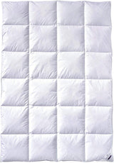 Přikrývka Billerbeck Martina® - Přikrývka 135 X 200 Cm - Přikrývka pro všechna roční období - Vhodné pro alergiky - 90 % husí prachové peří, 10 % husí peří - Bílé Přikrývky a přikrývky Naty Shop Teplé (Š) 135 X 200 Cm