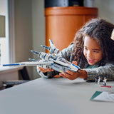 LEGO Star Wars 75399 Rebel U-Wing Starfighter – Hračka s funkcí otočného křídla a 3 minifigurkami včetně Cassiana Andora a figurky droida K-2SO – Dárek pro chlapce ve věku 8+ a fanoušky Andora 2. série Stavebnice Beuche den LEGO-Store