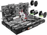 LEGO 75329 Sada diorámat Death Star Trench Run ze Star Wars, sada X-Wing pro dospělé Luka Skywalkera, zboží pro fanoušky nové naděje, dekorace pokoje, dárkové stavebnice Besuche den LEGO-Store