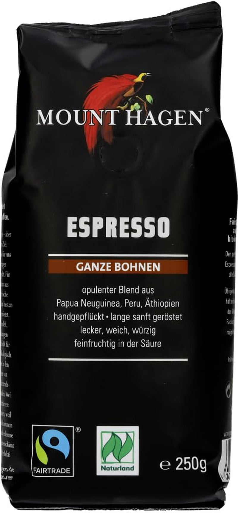 Organické celozrnné espresso, měkké balení (2 x 250 g)