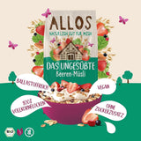 Allos, neslazené bobulovité müsli, balení 5 x 500 gramů Cereals Naty Shop