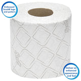 Toaletní papír Scott® Essentialtm 8519 2vrstvý bílý toaletní papír z recyklovaných vláken s certifikací Fsc 64 rolí X 350 listů (celkem 22 400 listů)