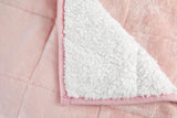 Emma Barclay vážená deka Sherpa, 127 X 152 cm, Blush Pink Postele a deky Emma Barclay