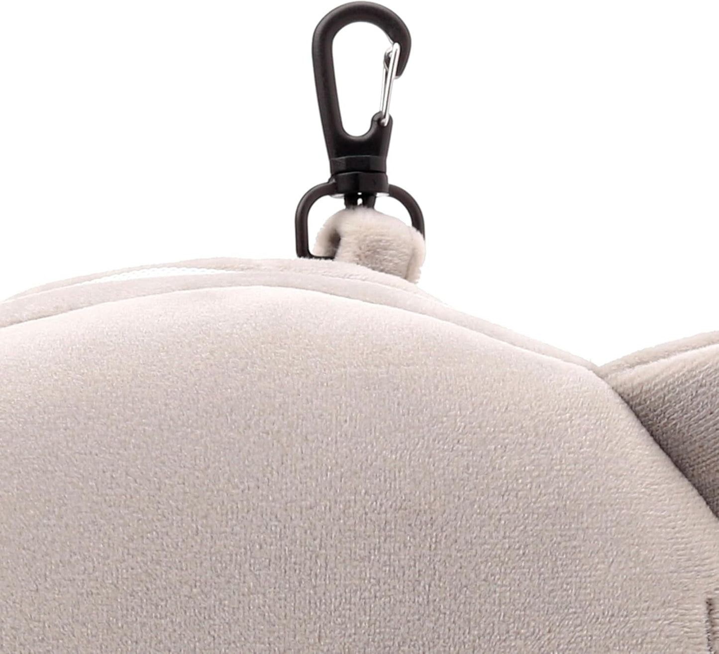 Cestovní Polštář, Kulatý, Plyšový, Slon, A Maska Na Oko, Unisex, Jedna Velikost, Unisex, Pas Jedinečné Cestovní Polštáře Naty Shop