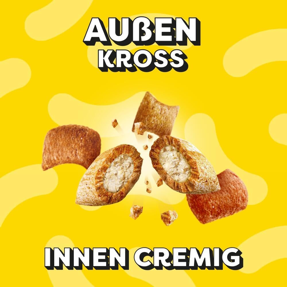 DREAMIES SHAKE UPS Multivitamin Seafood Festival kočičí pamlsky v porcovaných sáčcích – 55 g (6 sáčků)