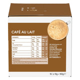 NESCAFÉ DOLCE GUSTO Café au Lait Kaffeekapseln 6er Pack (6 x 16 kapslí)