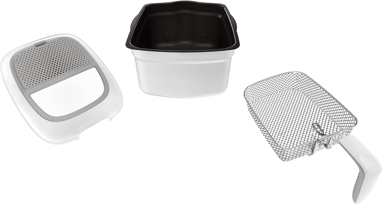 Fritéza Tefal Super Uno Access, objem 2,2 l, díly vhodné do myčky, pachový filtr Spotřebiče Naty Shop
