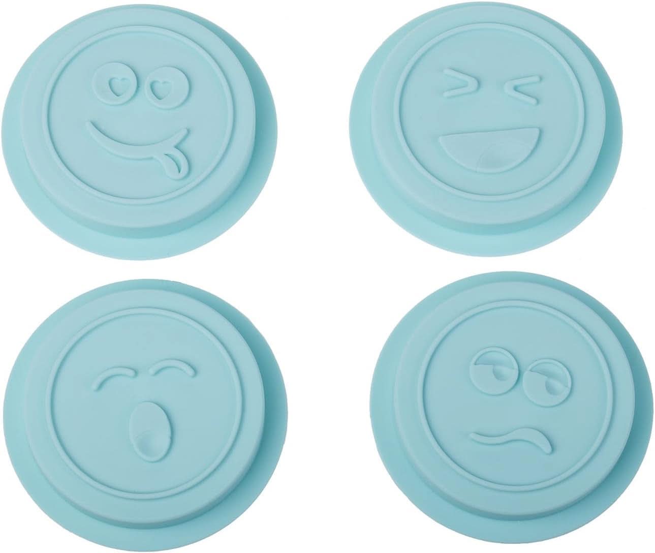 Silikomart 25.440.39.0069, sada řezaček Emoji, Ø73 MM Naty Shop Emoji
