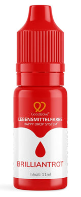 Goodbake Pink Food Coloring (11ml) - Intenzivní potravinářské barvivo - Velmi koncentrovaná barva - Pro barvení dortů, fondánu, máslového krému, nápojů, slizu a mnoha dalších předmětů. 100% vegan