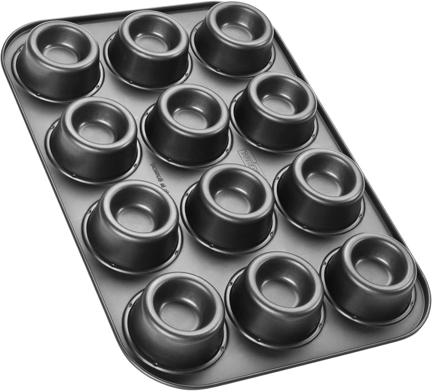 Sada Zenker Cup-Cake-Backblech 12Er – Premium Antihaftbeschichtung, Für Perfekte Cupcakes, 385X265X30Mm, Hitzebeständig Bis 230°C Formy a plechy na pečení Naty Shop
