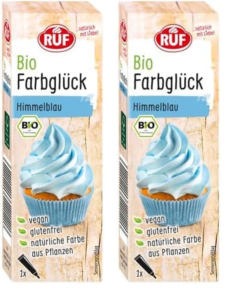 RUF bio potravinářské barvivo cukrová vata růžová s agávovým sirupem na barvení polevy a zdobení dortů, bezlepkové a veganské, 1 x 25g