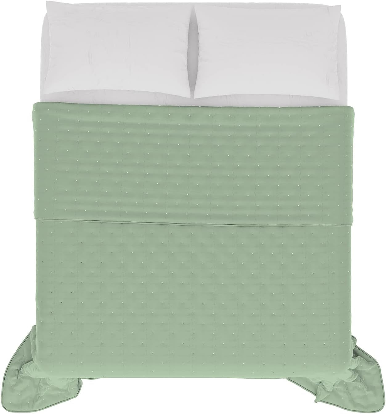 Italské povlečení CHIC letní deka, mikrovlákno, DOUBLE 250X250Cm, světle zelená Přikrývky a přikrývky Naty Shop Světle zelená Double 250X250Cm
