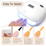 VENALISA Korálově oranžový UV lak na nehty 15 ml gelový lak na nehty pro UV lampu na nehty Průhledný gel lak na nehty Coral Orange Modely pro vlastní design nehtů