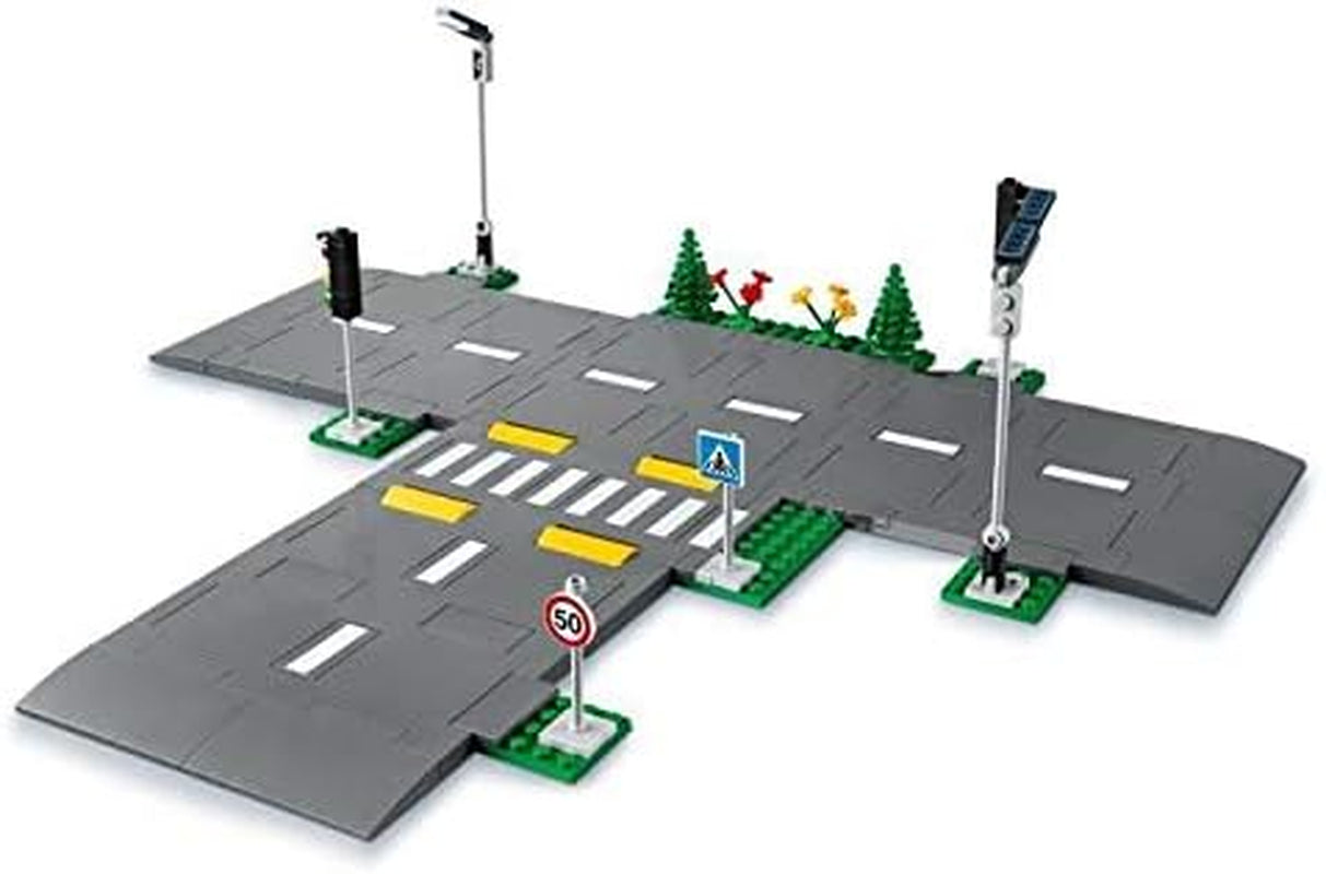 LEGO City Road Křižovatka se semafory Stavebnice s cihlami svítícími ve tmě 60304 Stavebnice Besuche den LEGO-Store