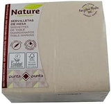 Recyklované papírové ubrousky, 2vrstvé, ekologické, 100% recyklovaná vlákna, 50% recyklovaný plastový obal, 33 x 33 cm.