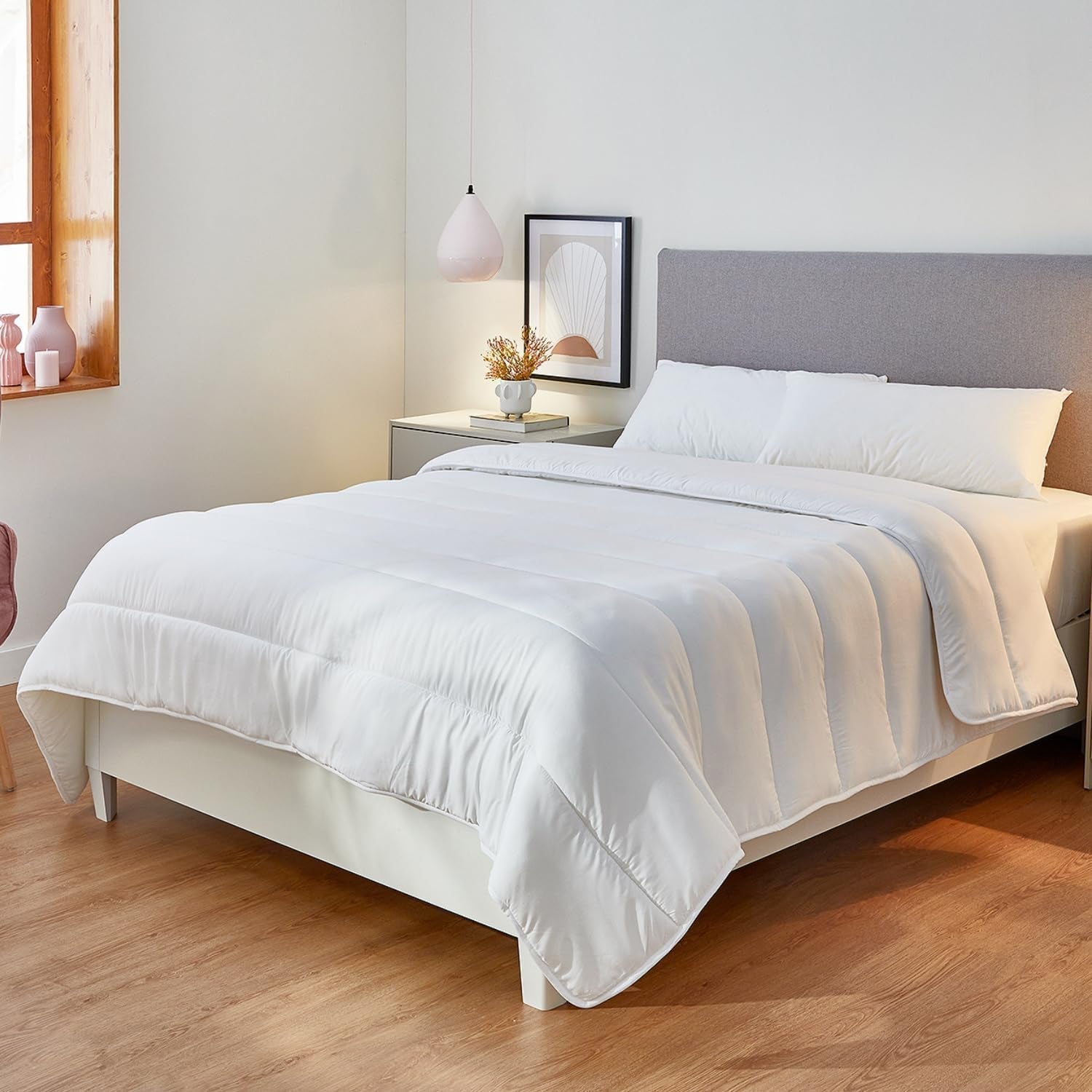 Pikolin Home - Přizpůsobitelné prostěradlo ze 100% bavlny, prodyšné, trvanlivé a odolné Přikrývky a přikrývky Naty Shop