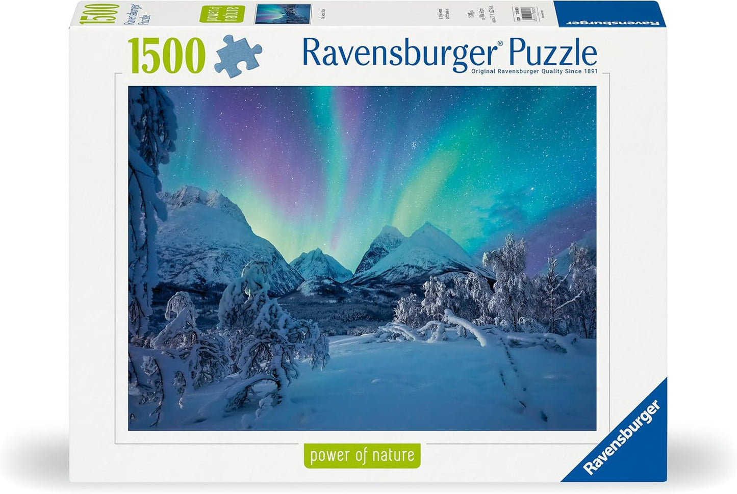 Ravensburger Puzzle 12000802 - Wenn Die Nordlichter Tanzen - 1500 dílkové puzzle pro dospělé ve věku 14+ Puzzle Naty Shop