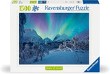 Ravensburger Puzzle 12000802 - Wenn Die Nordlichter Tanzen - 1500 dílkové puzzle pro dospělé ve věku 14+ Puzzle Naty Shop