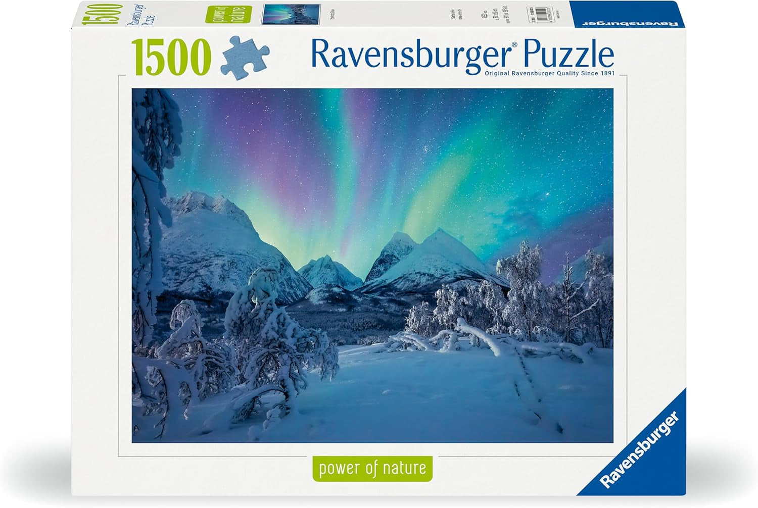 Ravensburger Puzzle 12000802 - Wenn Die Nordlichter Tanzen - 1500 dílkové puzzle pro dospělé ve věku 14+ Puzzle Naty Shop